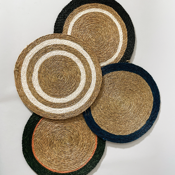 Gone Rural UK Woven Raffia Placemats