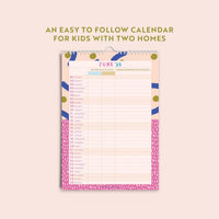 2025 Kids Co-Parenting Calendar