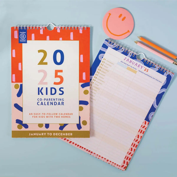 2025 Kids Co-Parenting Calendar