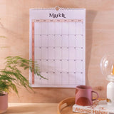 2025 Large Pink Minimalist Wall Calendar