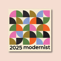 2025 Modernist Wall Calendar