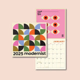 2025 Modernist Wall Calendar