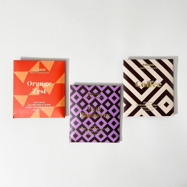 Goodio - Vegan Chocolate Bar - R&D Goods