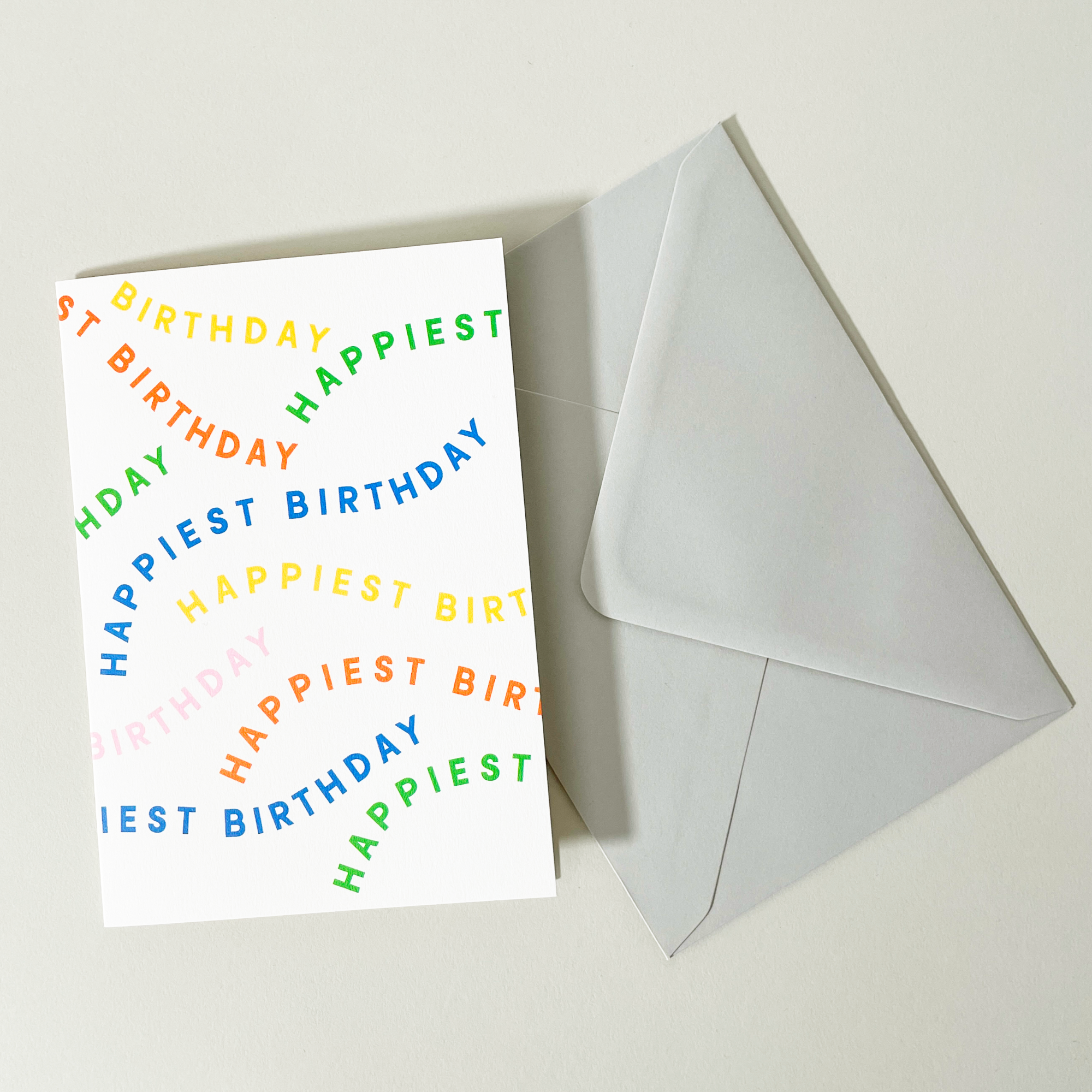 Graphic Factory Happy Birthday Greeting Cards, Happiest Birthday