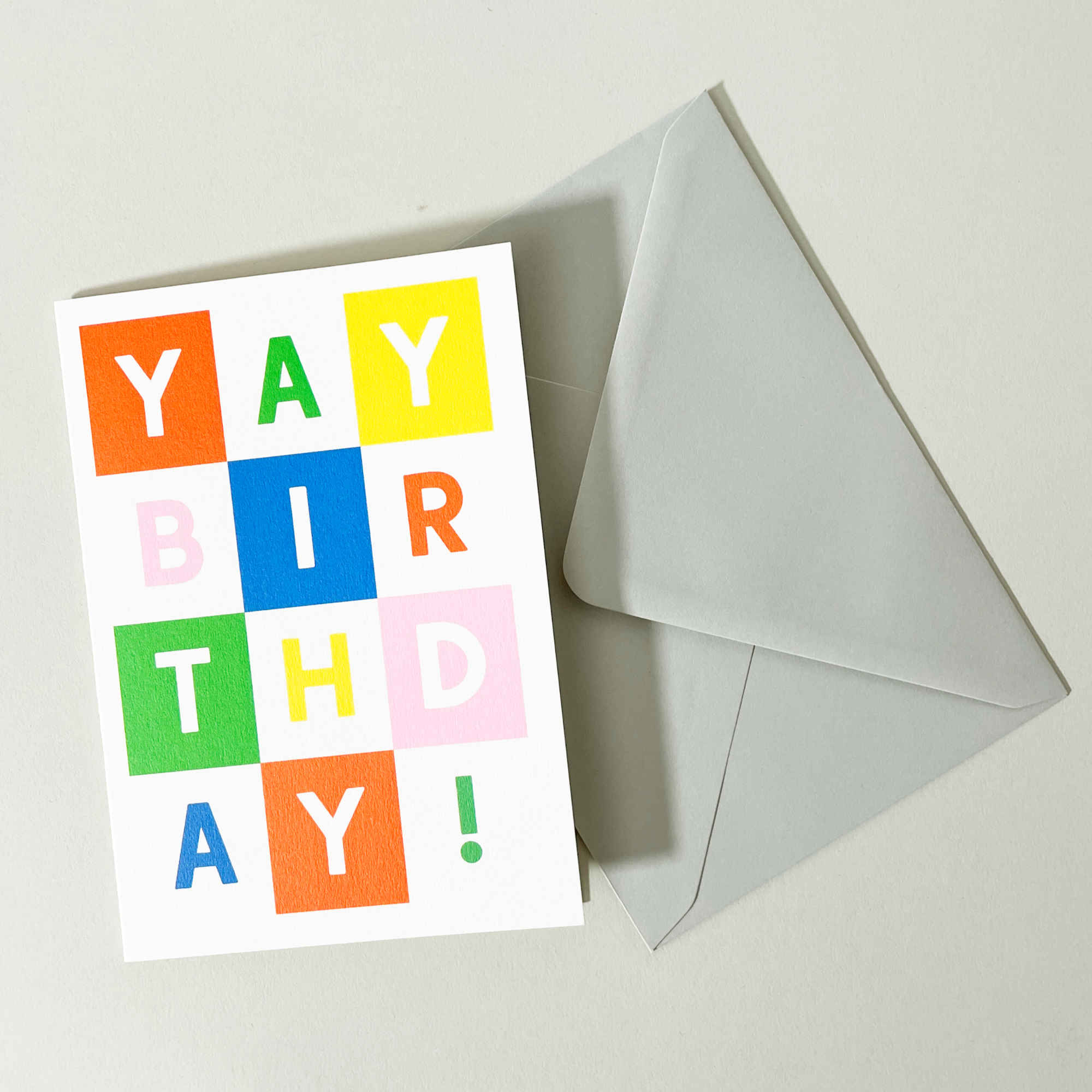Graphic Factory Happy Birthday Greeting Cards, Yay Birthday!