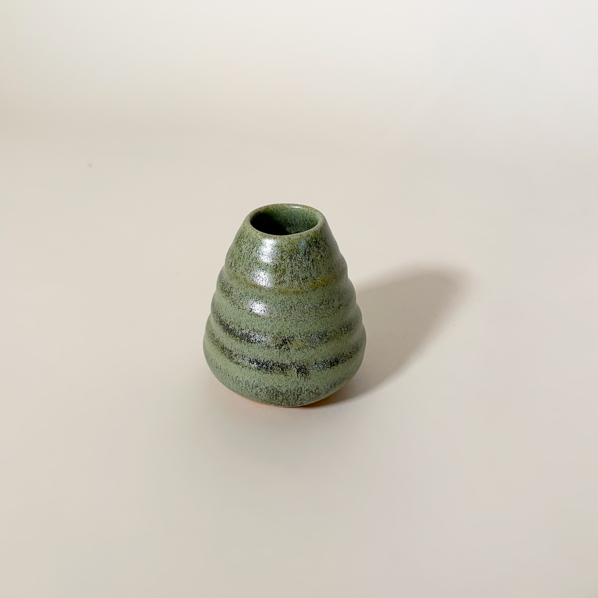 Handmade Ceramic Matcha Whisk Holder, Moss