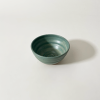 Gravesco Pottery Hand-Thrown Glazed "Artist Choice" Condiment Bowls, Lagoon