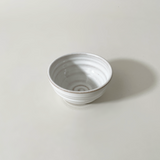 Gravesco Pottery Hand-Thrown Glazed "Artist Choice" Condiment Bowls, White Detail