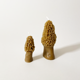 Beeswax Morel Mushroom Candles