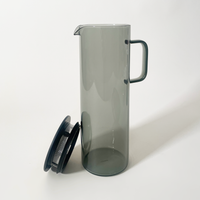 HARIO Glass Pitcher with Filter – Heatproof, 800ml Capacity, Perfect for Cold Brew, Infused Waters & Teas