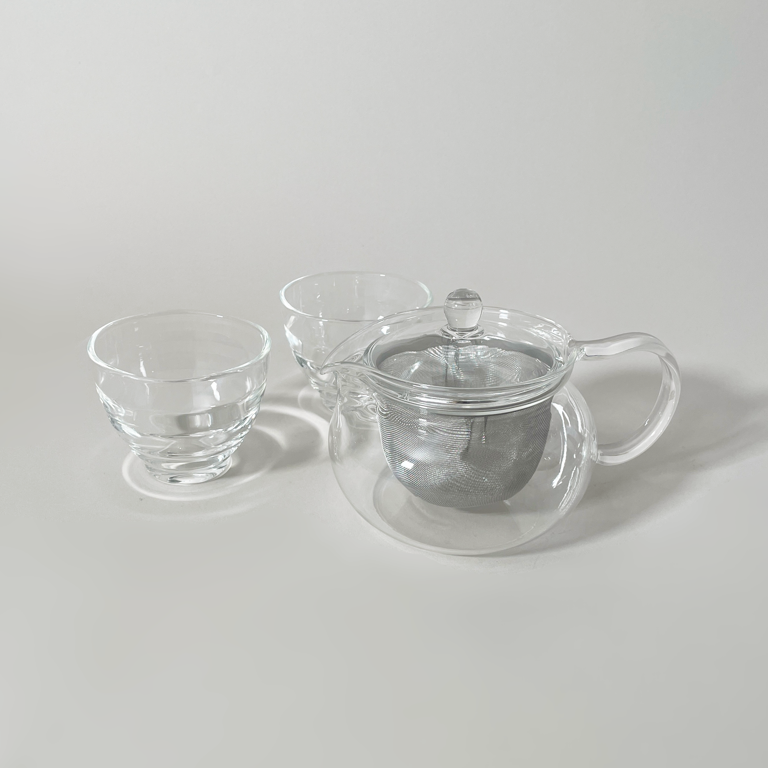 HARIO Glass Tea Set, Pot & Cups