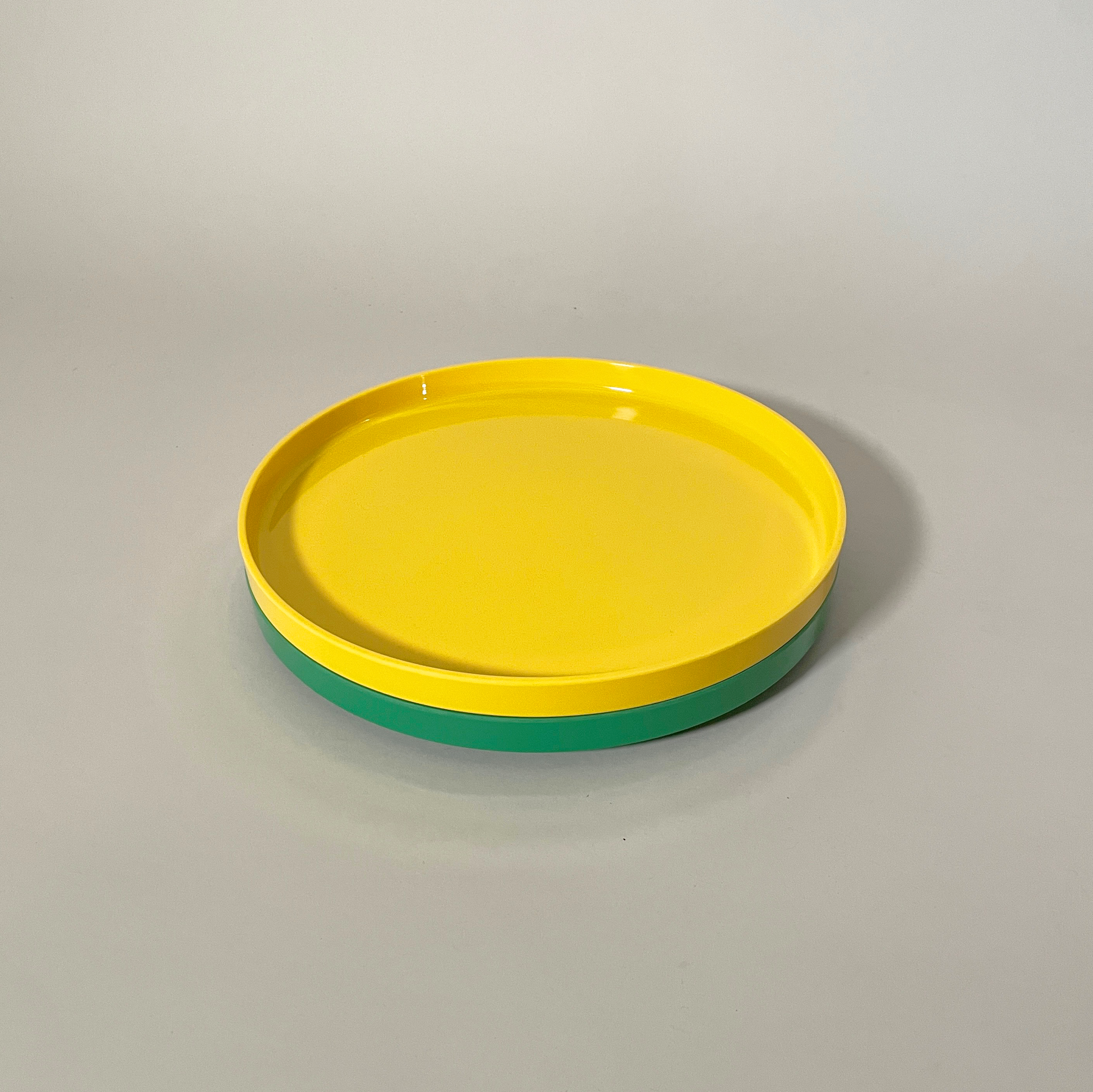 Large Stackable Melamine Plate