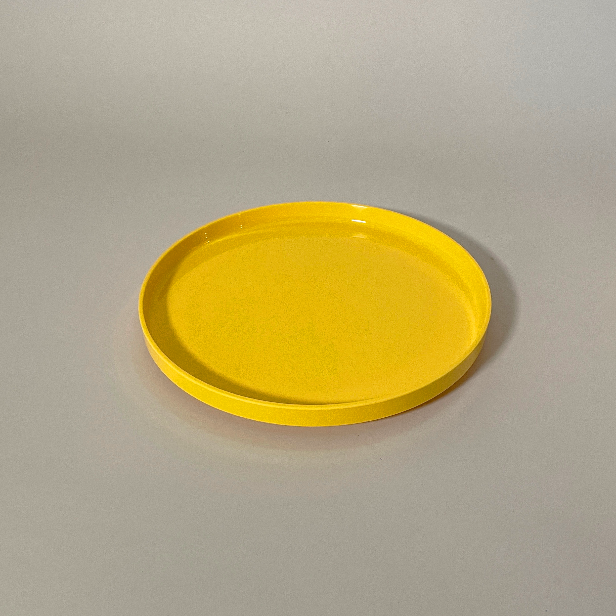 Large Stackable Melamine Plate