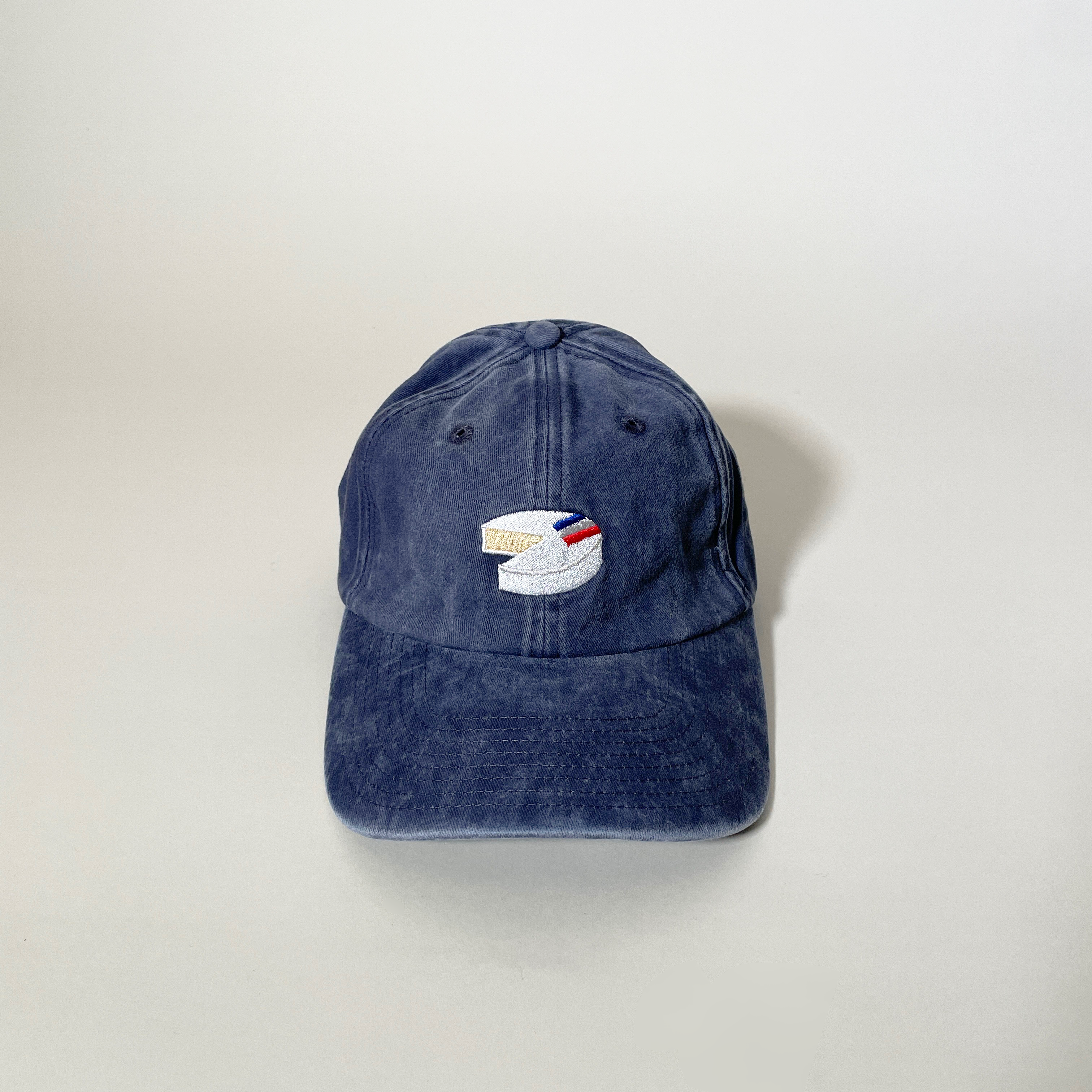 Brie Cheese Embroidered Cap