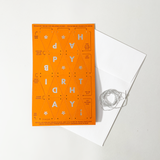  - Birthday Pull-A-Part Pennant Birthday Card - R&D Goods