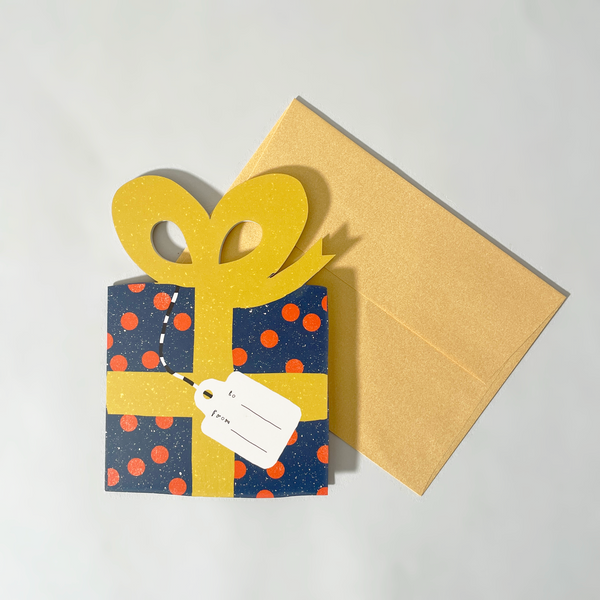 Die-Cut Gift Box Card