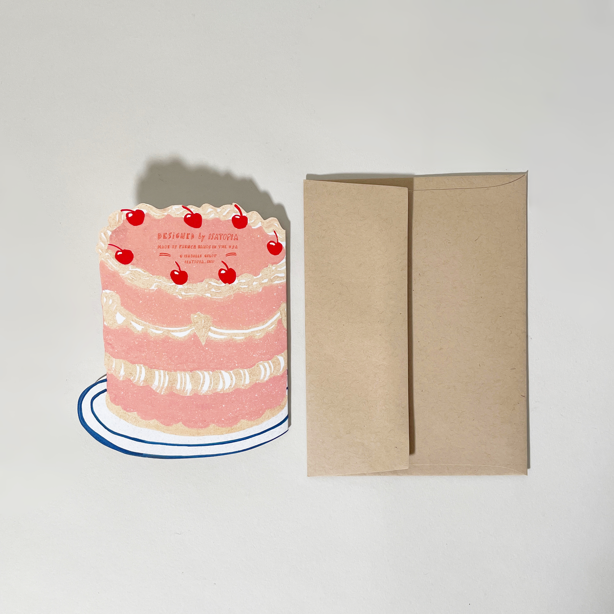 Party Cake Die-Cut Card