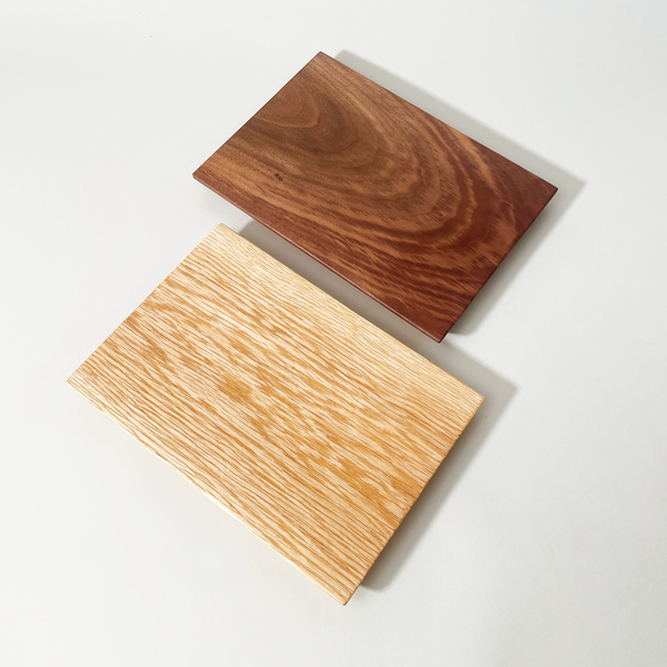 JBrody & Co. Everyday Cutting Boards, White Oak & Walnut Wood 