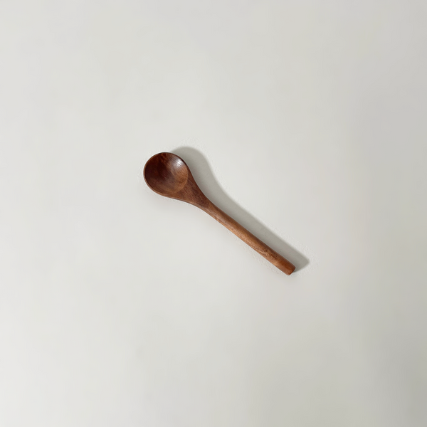 JBrody & Co. Handmade Tiny Walnut Wood Condiment Spoon