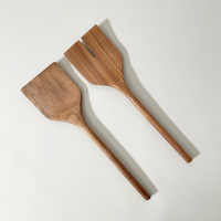 JBrody & Co. Walnut Wood Salad Server Set