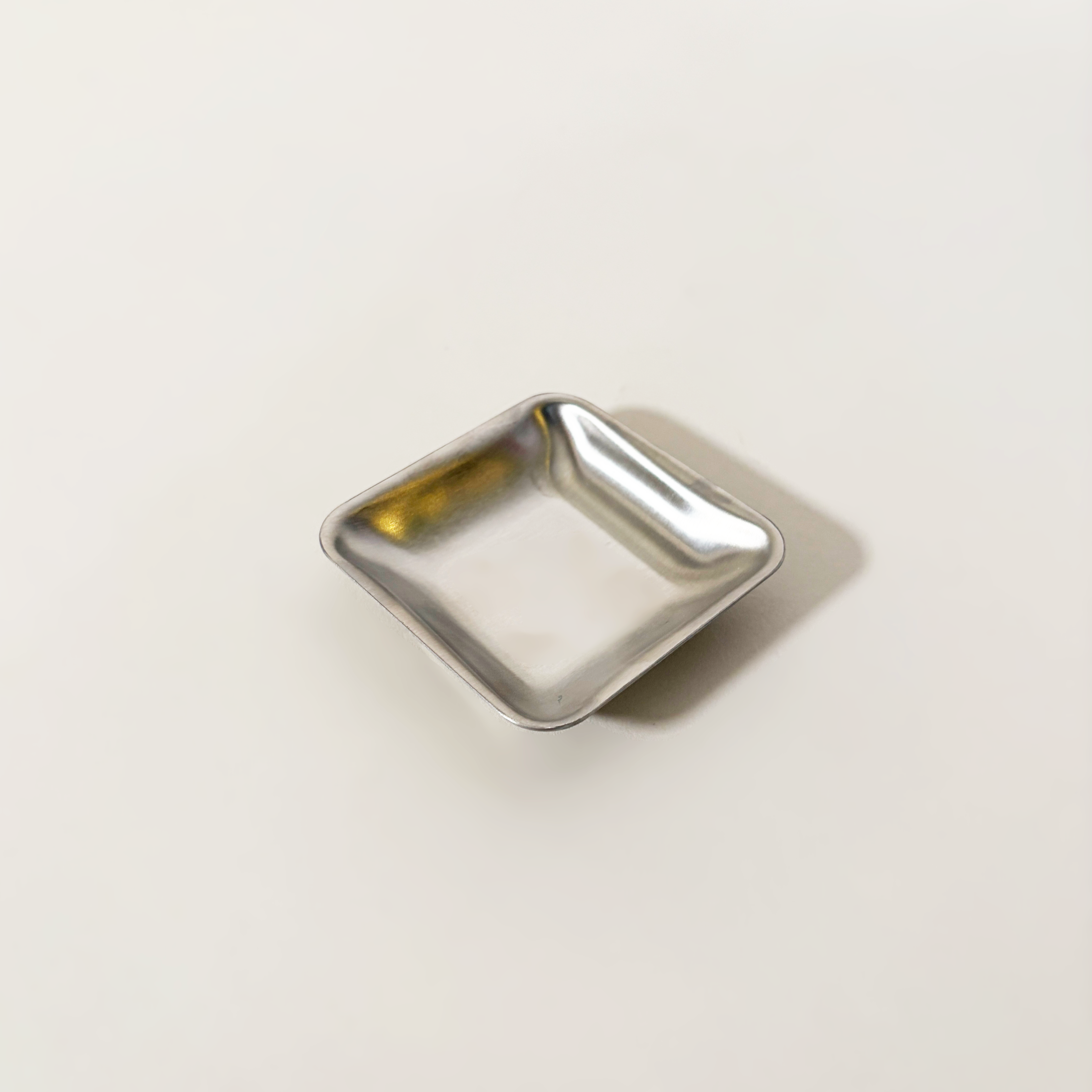 Small Stainless Steel Square Sauce Bowl