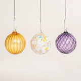 Kathleen Andersen Art Handblown Glass Ornaments