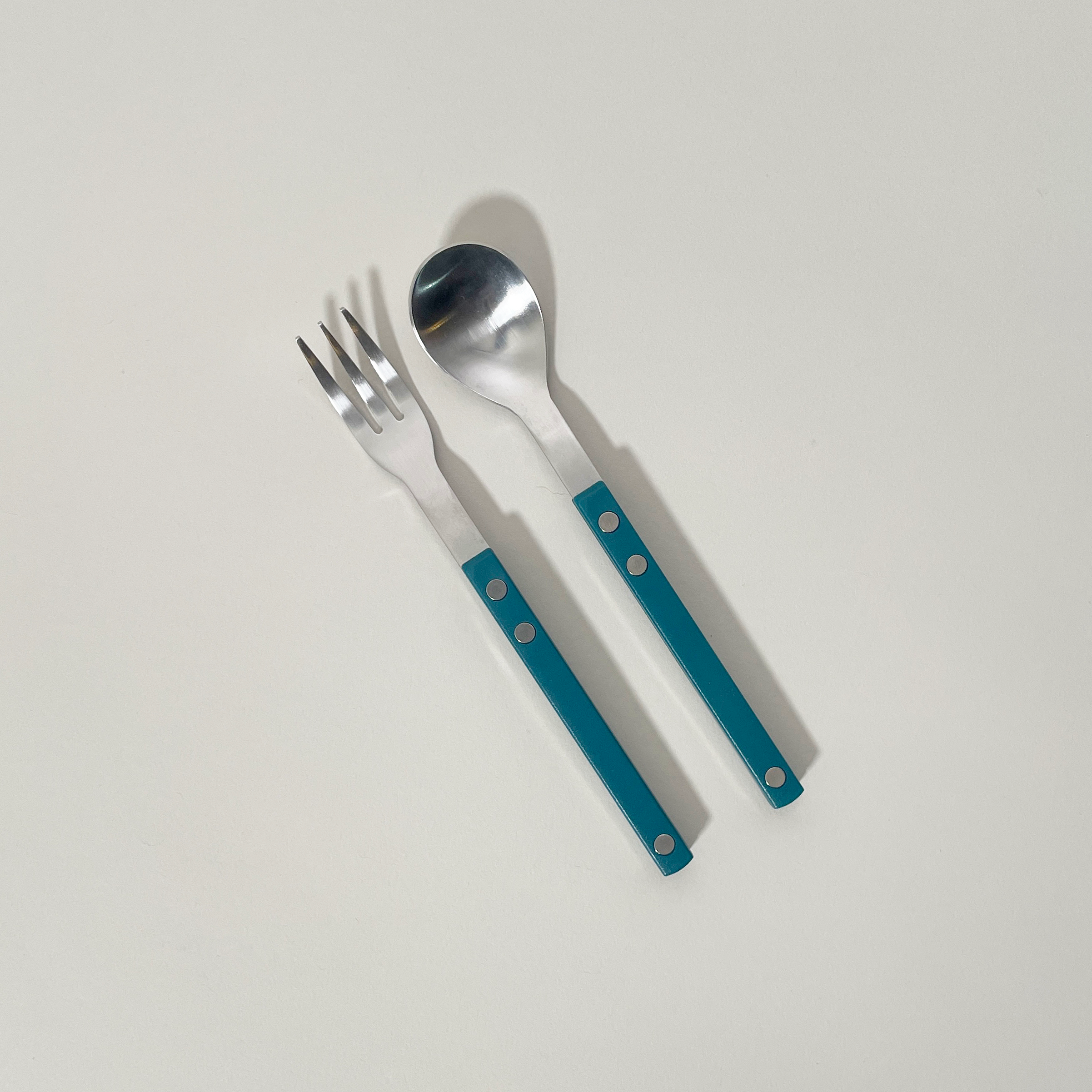 Colored Handle Stainless Steel Appetizer Utensils