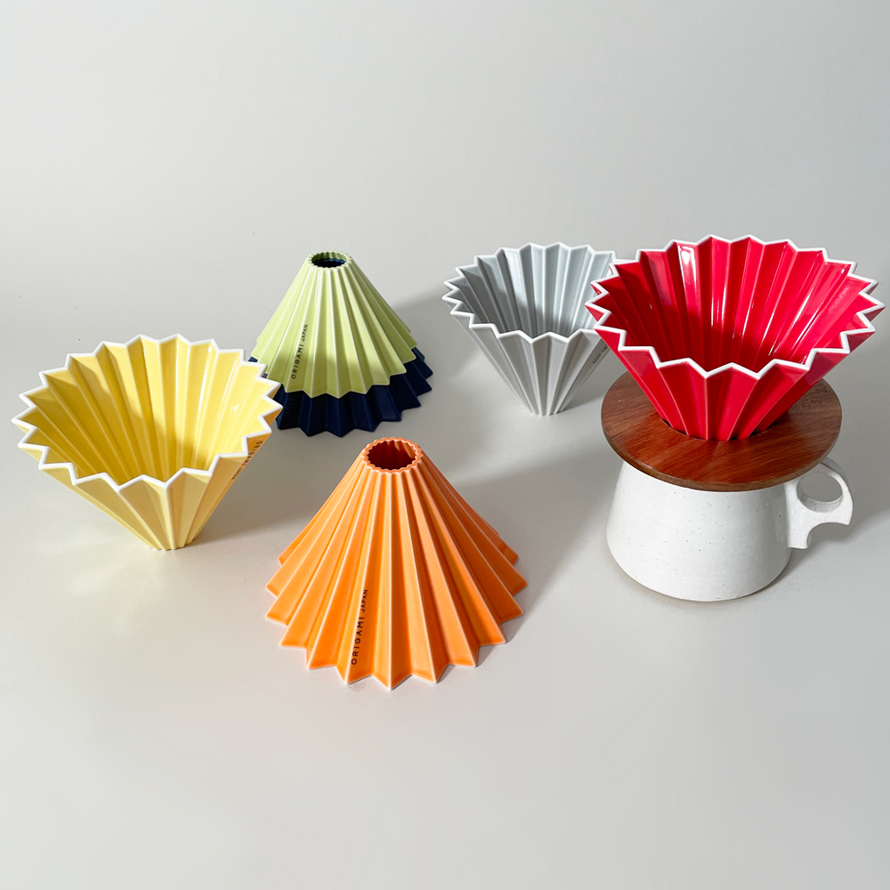 LOIS The Store Origami Porcelain Coffee Dripper – Slow Drip, Better ...