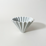 LOIS The Store Origami Porcelain Coffee Dripper, Matte Gray