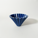 LOIS The Store Origami Porcelain Coffee Dripper, Matte Navy