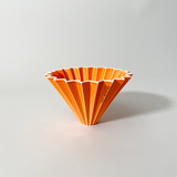LOIS The Store Origami Porcelain Coffee Dripper, Orange