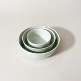 LOIS The Store Tripware Japanese Recycled Ceramic Round Bowls, Water Blue