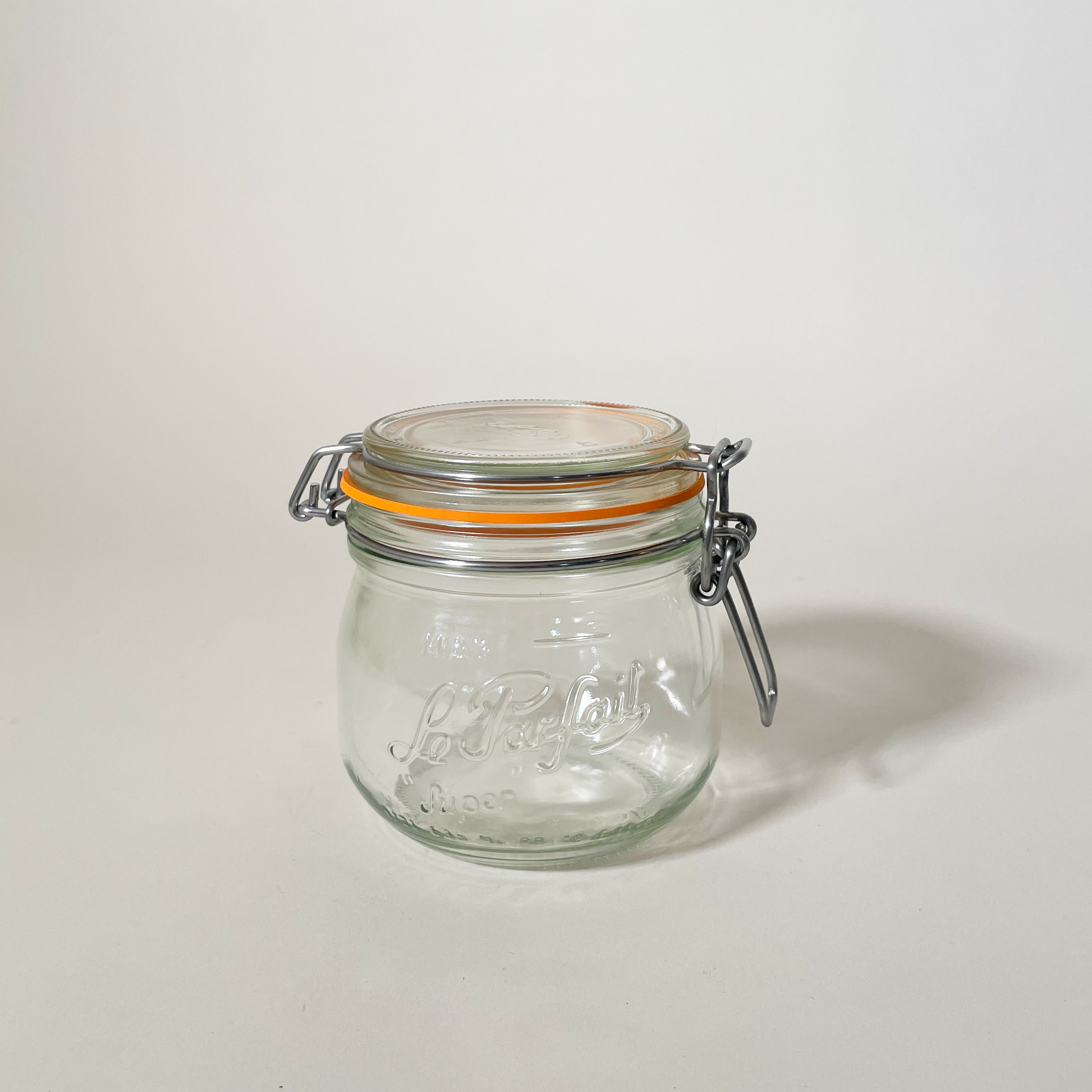 French Glass Swing-Top Storage Jars