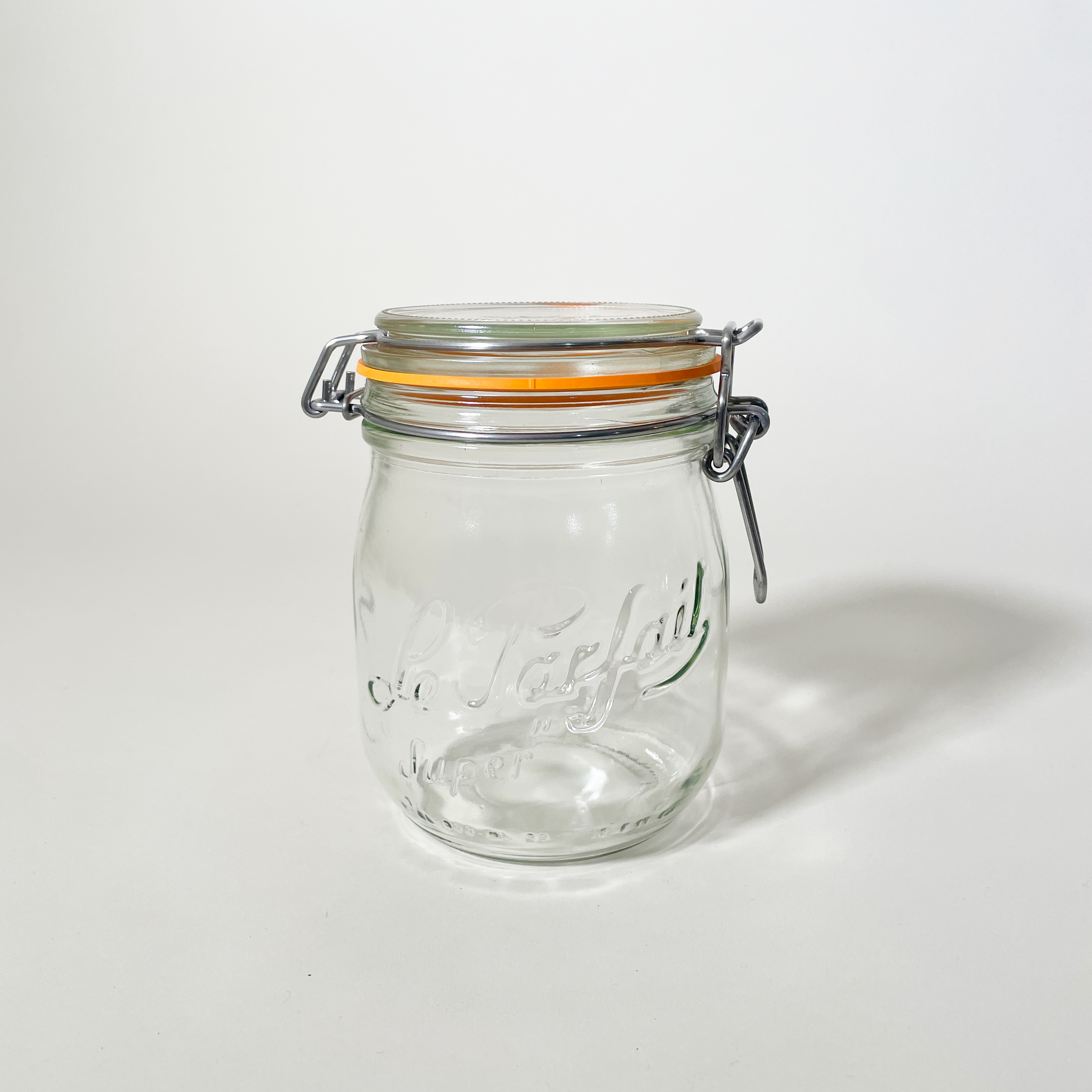 French Glass Swing-Top Storage Jars