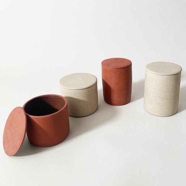 Noot Swart - Lidded Stoneware Jar - R&D Goods