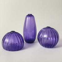 Handblown Glass Bud Vases