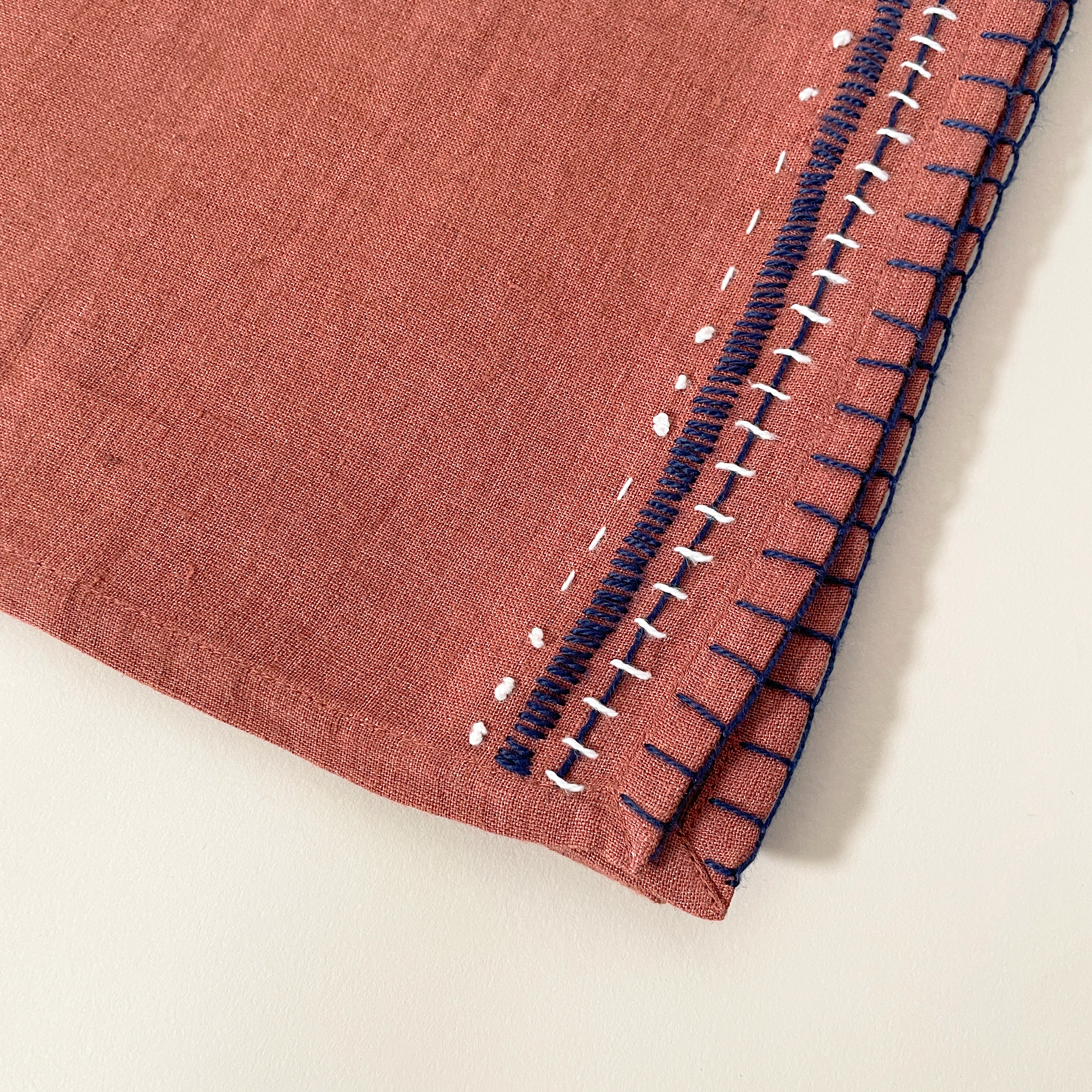 Embroidered Linen Table Runners