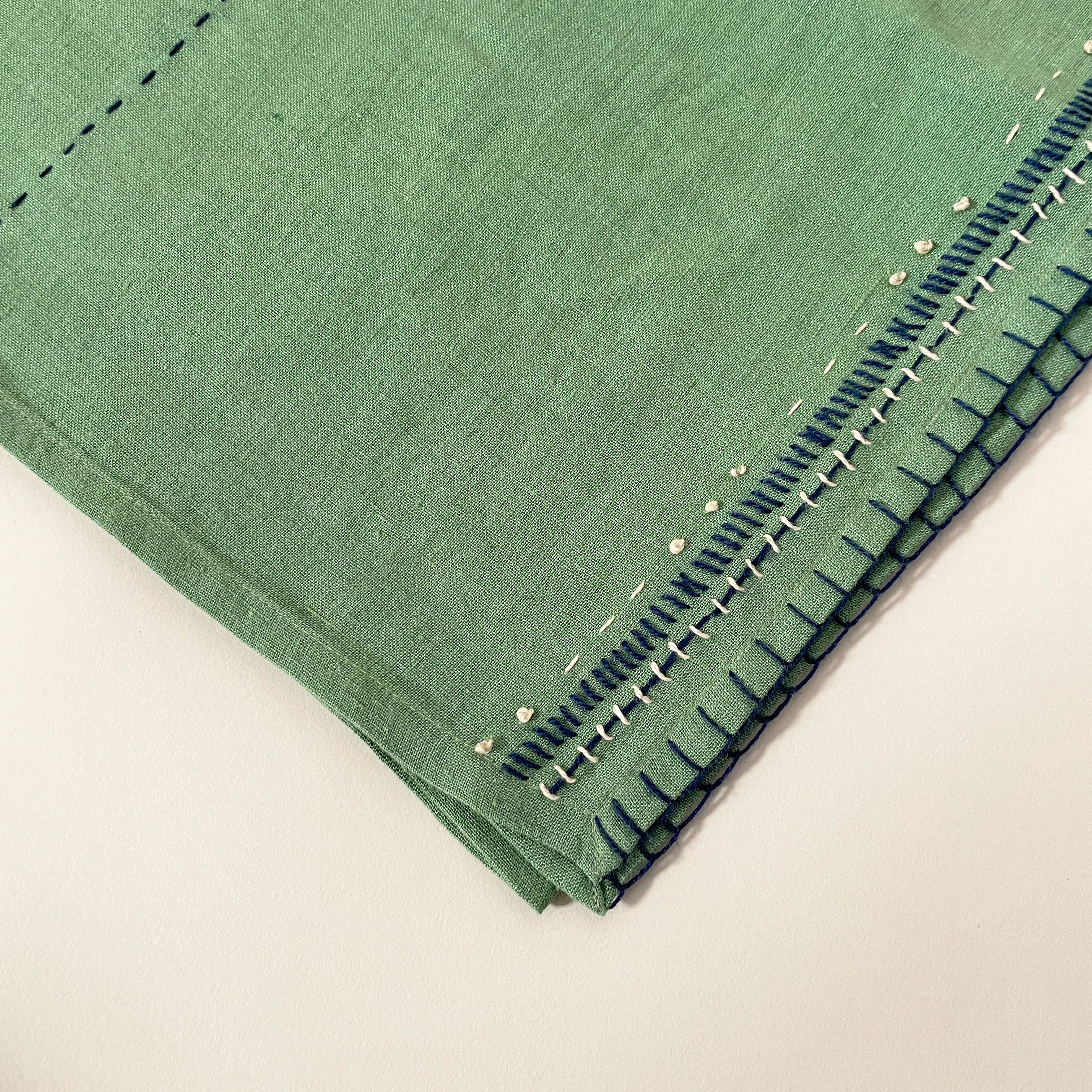 Embroidered Linen Table Runners