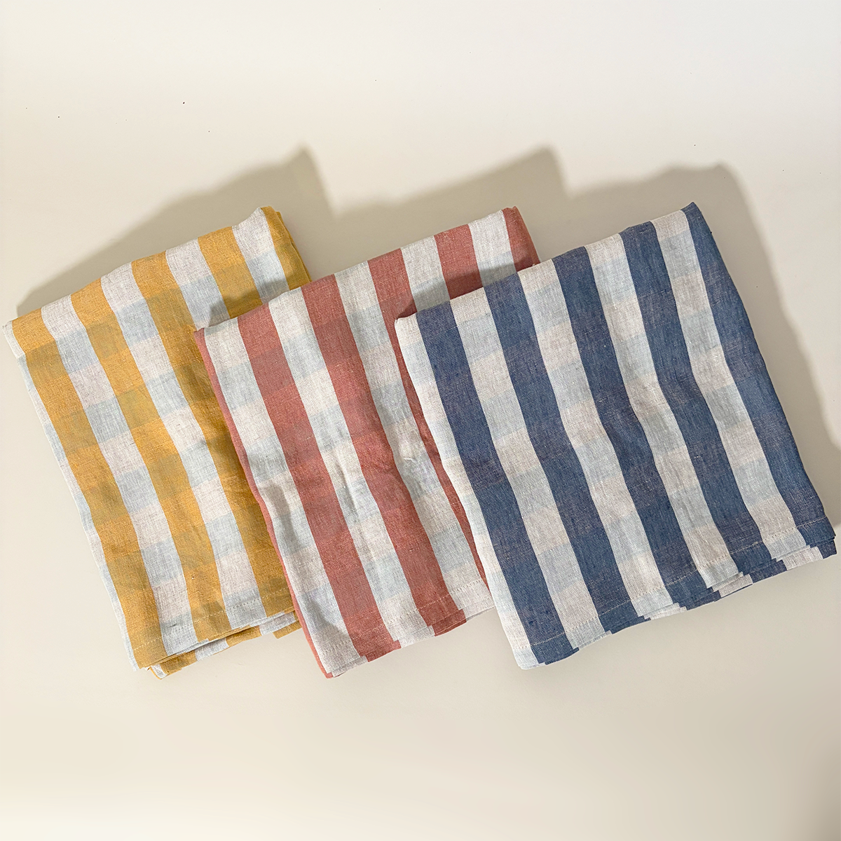 Linen Gingham Tablecloths