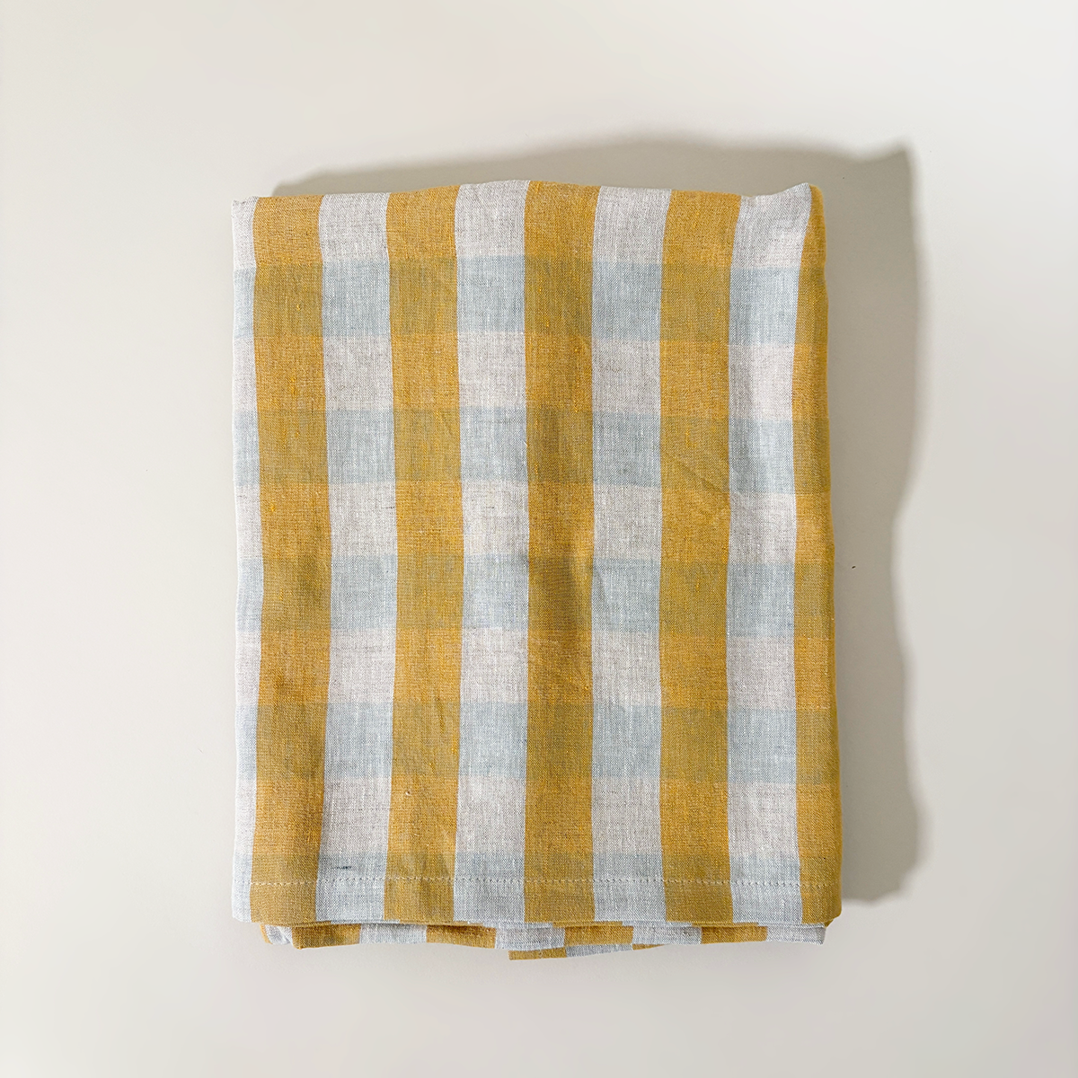 Linen Gingham Tablecloths