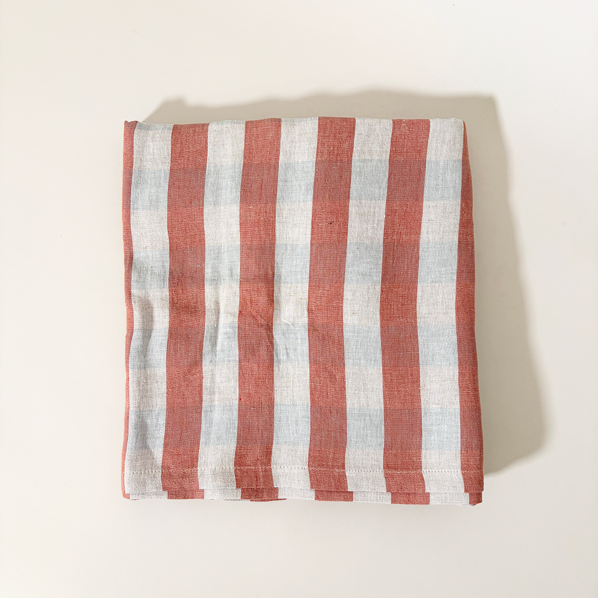 Linen Gingham Tablecloths