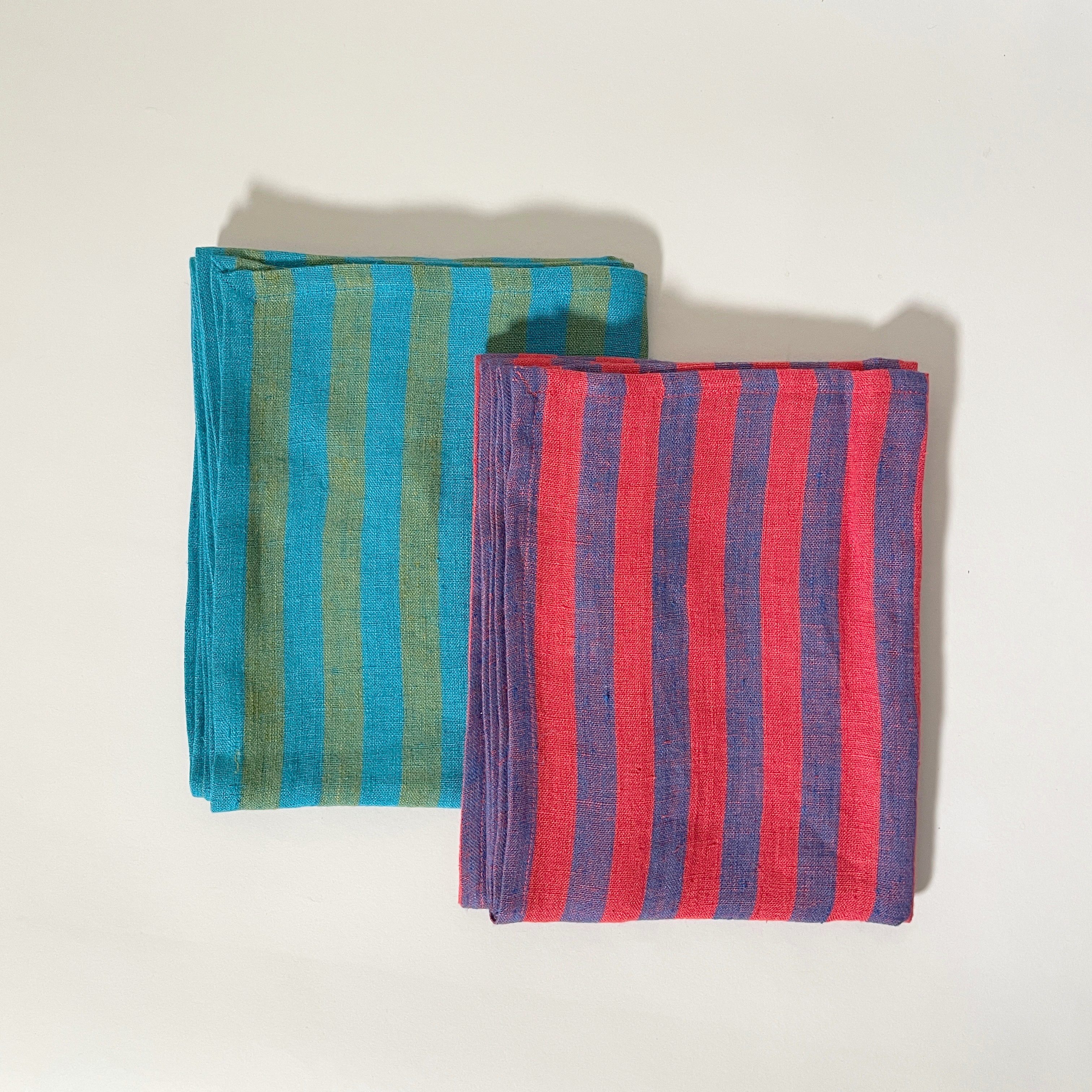 Striped Linen Table Runners