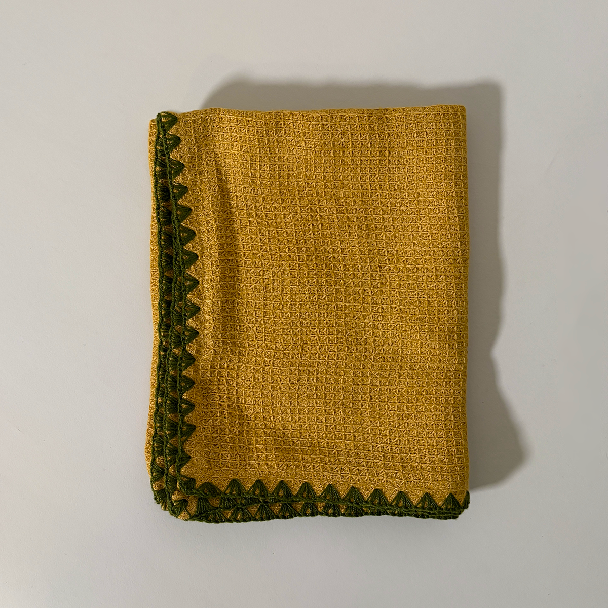 Waffle Weave Linen Kitchen Towels