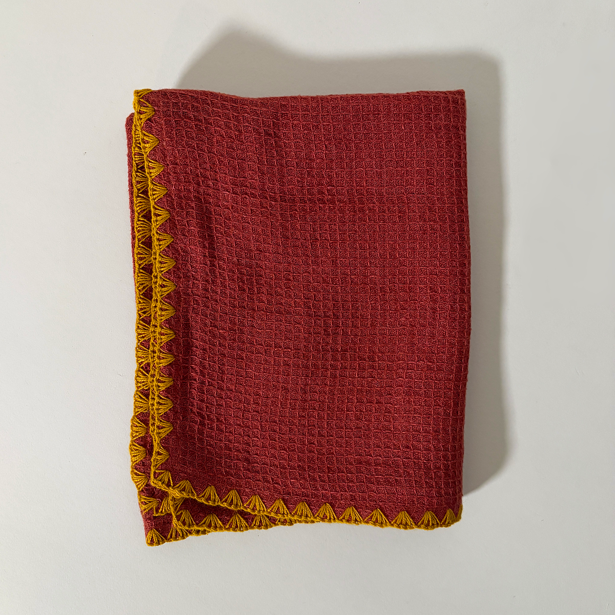 Waffle Weave Linen Kitchen Towels