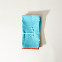  - Contrast Stitch Edge Napkins - R&D Goods
