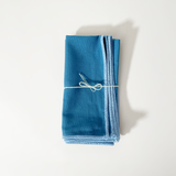 Contrast Stitched Edge Napkins