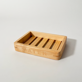 Mater Bamboo Soap Dish – Eco-Friendly & Water-Resistant for Bar Soap