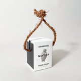 Mater Soap Charcoal Rope Soap – Activated Charcoal & Tea Tree Oils