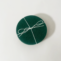 Metz Textil & Design Wool Felt Round Coasters, Fir