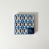 Mod Lounge Paper Company Mid-Century Modern Paper Cocktail Napkins, Blue Diamonds
